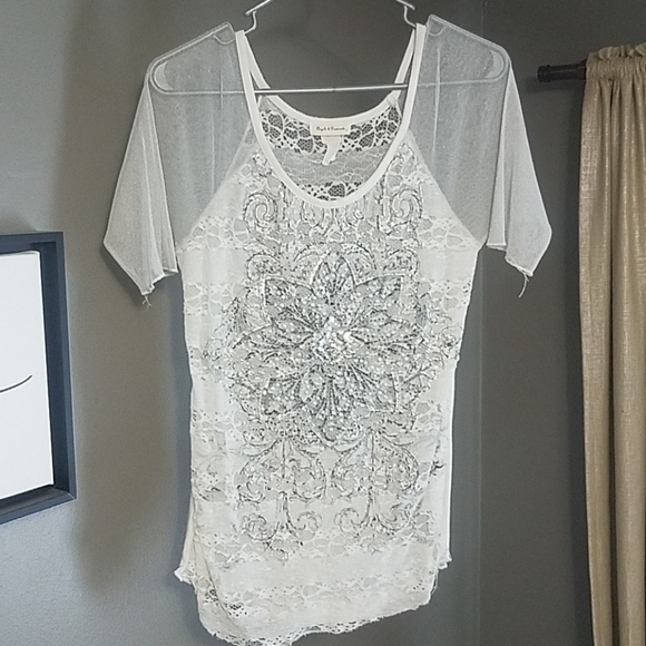 Angel's & Diamond T-Shirt - Picture 1 of 4